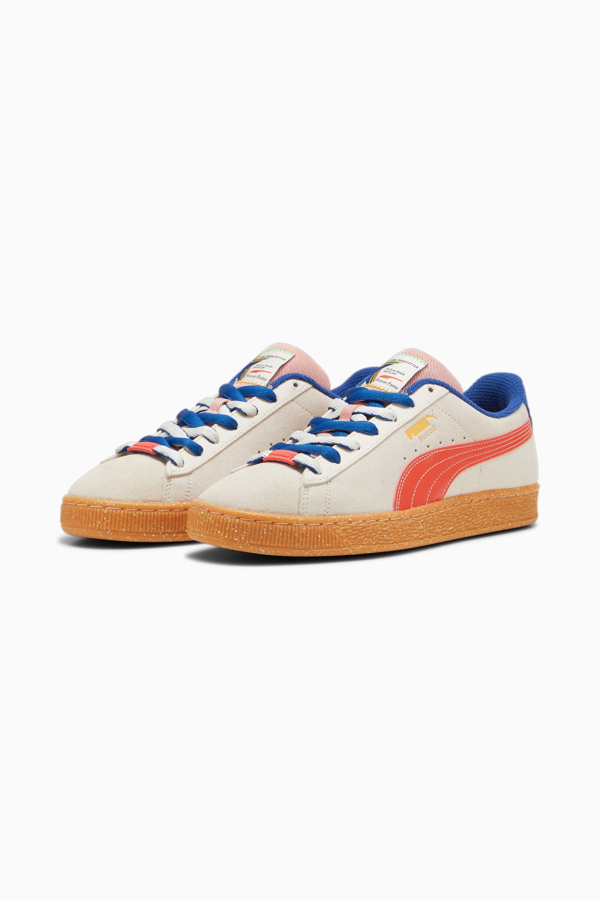 (image for) Strong Big Suede Podium Sneakers